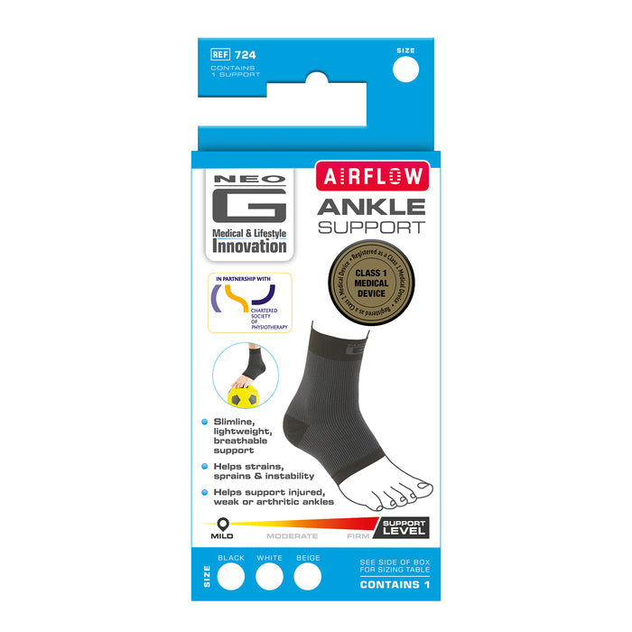 Attelle de soutien de cheville Neo G Airflow - Taille petite