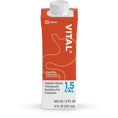 VITAL 1.5 CAL Peptide-Based Complete Nutrition, 24 Reclosable Cartons