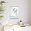 L'impression sur toile Chat Le Monde Peut Attendre
