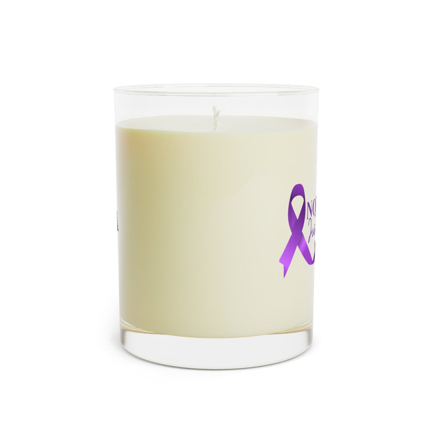 Epilepsy Awareness Soy Candle – Not a Cure, Just a Candle