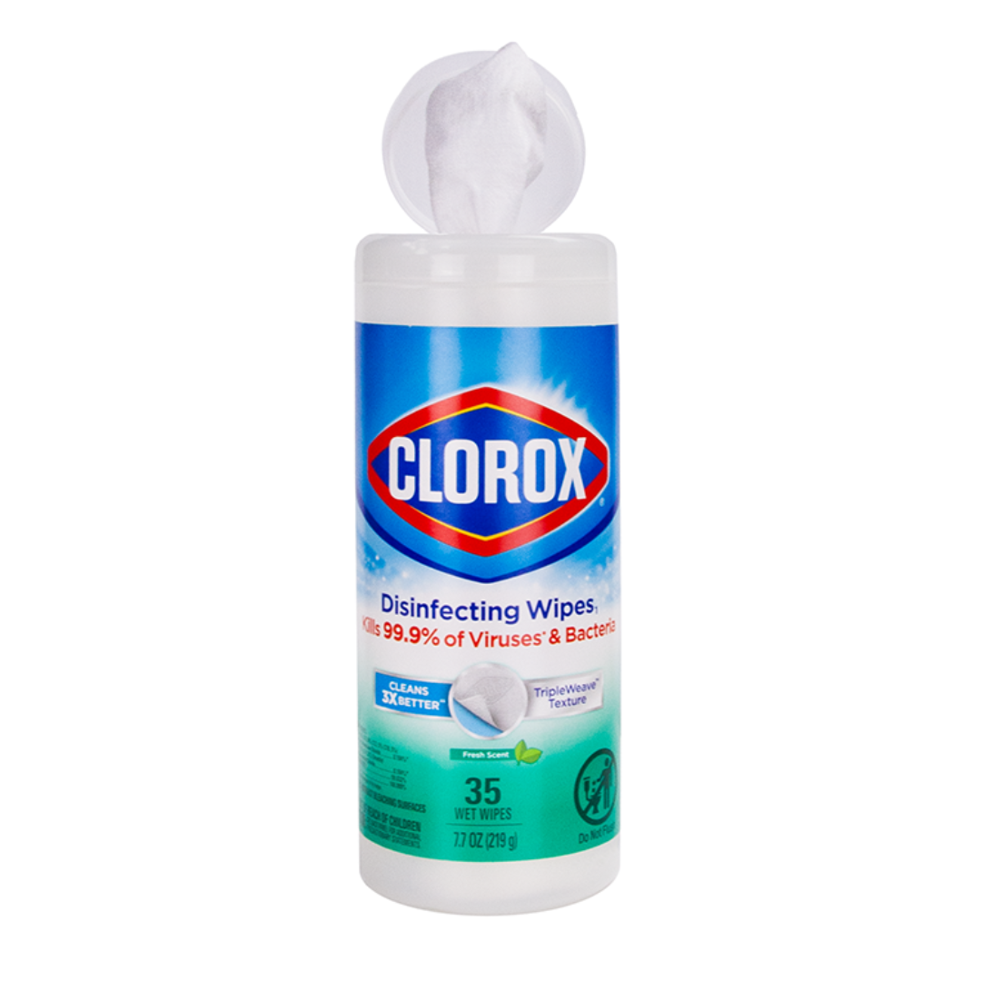 Lingettes désinfectantes Clorox Fresh 12x35