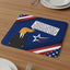Personnage principal au dîner – Sous-plat en cuir Americana