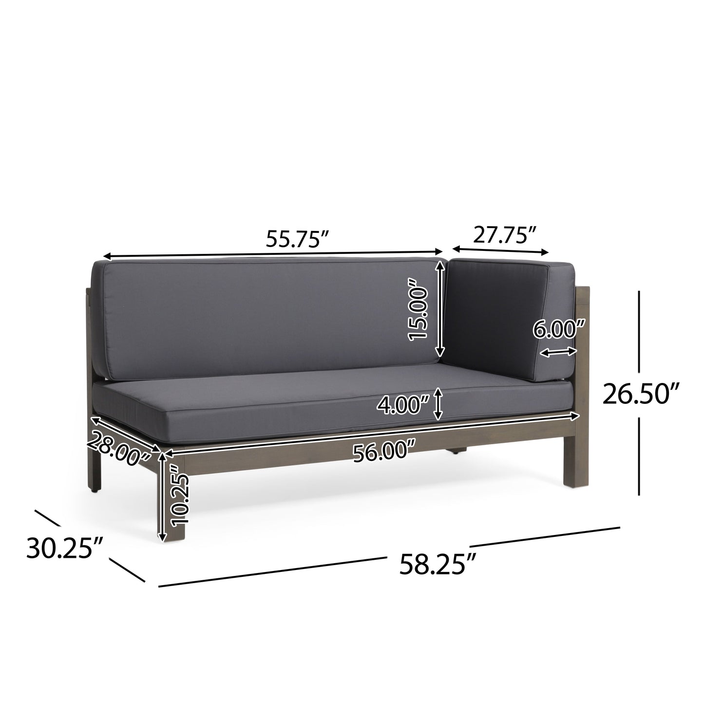 BRAVA X-BACK LEFT -RIGHT CORNER BENCH SET - Korvel