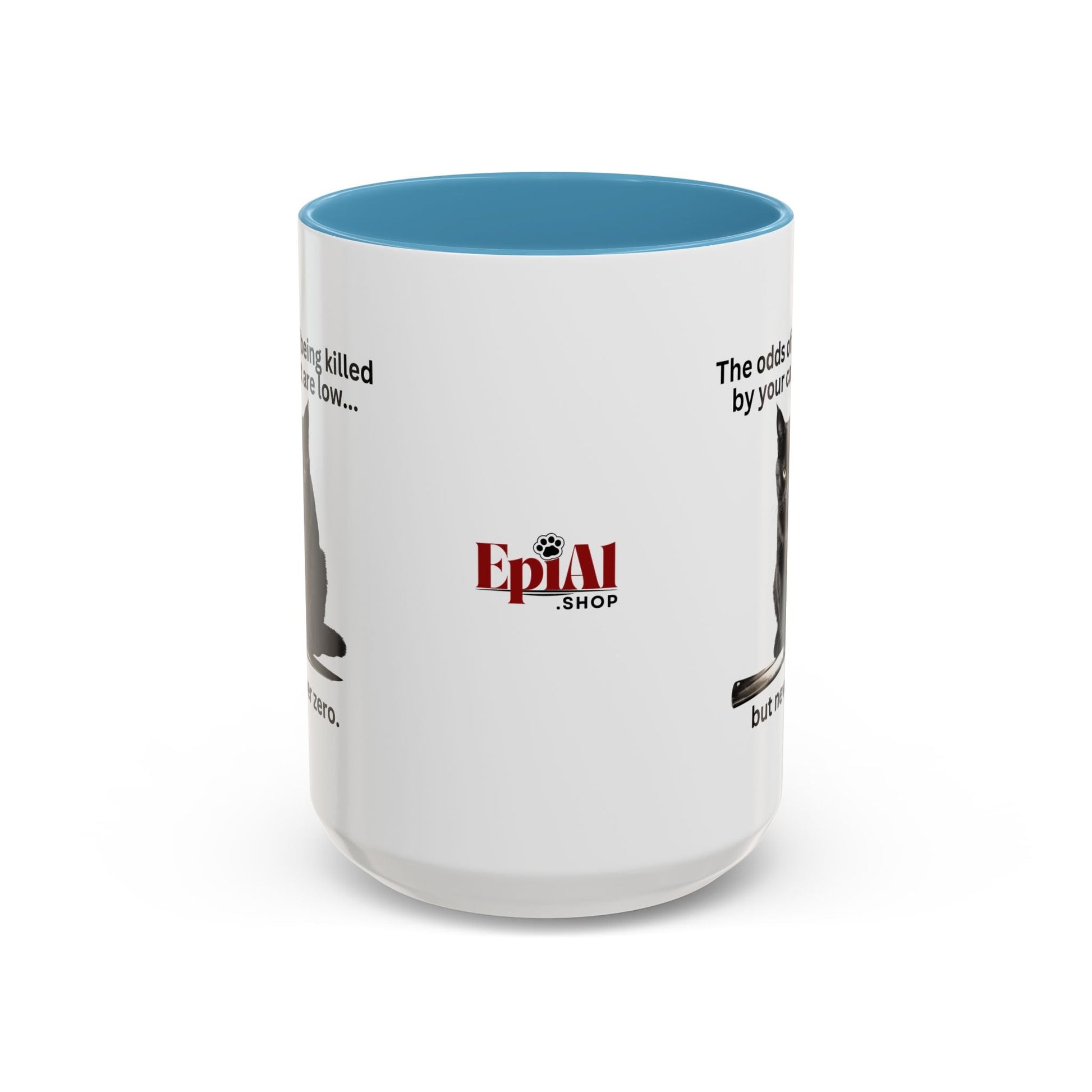 Charming Cat-Themed Accent Coffee Mug (11oz & 15oz) - Korvel