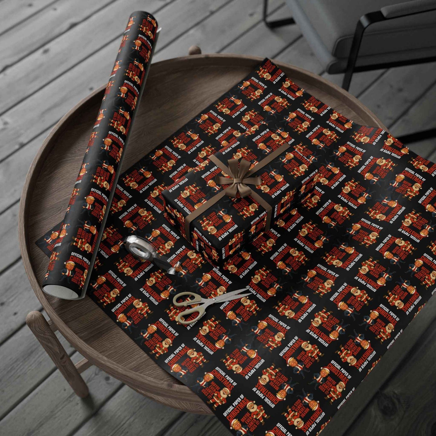 Official Paper of Christmas - Parody Wrapping Paper