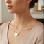Still Here Engraved Heart Necklace