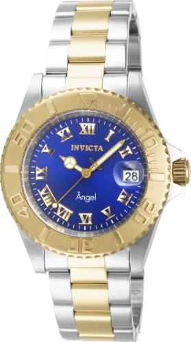 Montre Angel pour femmes Invicta - Cadran bleu élégant