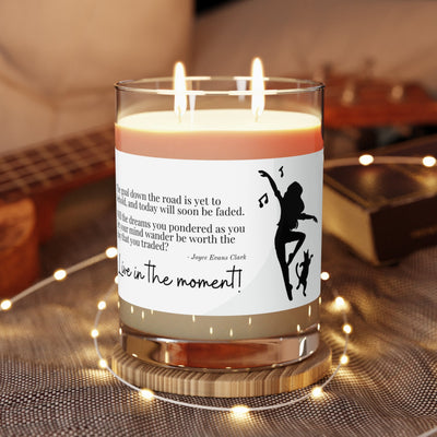 Live in the Moment Scented Candle - 11oz Full Glass