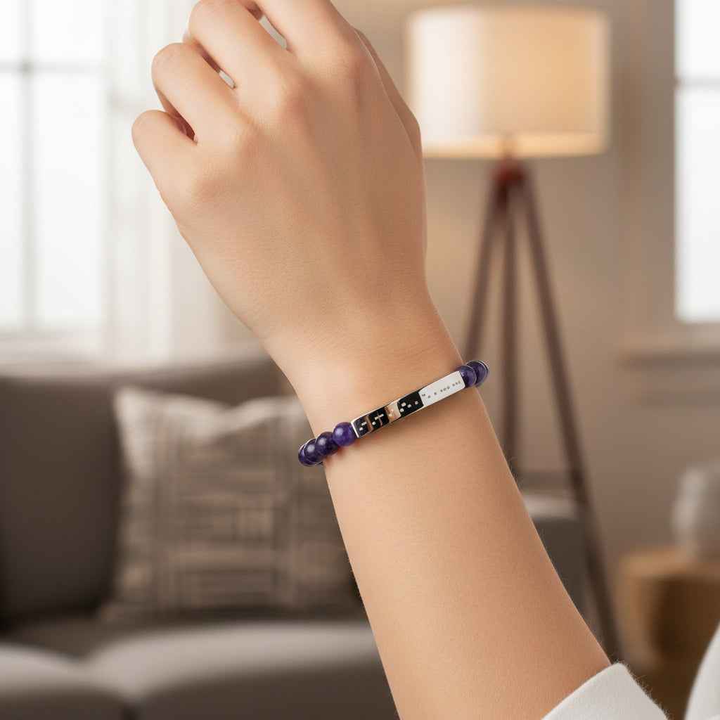 Bracelet Morse Code AWARENESS – Sensibilisation à l'épilepsie