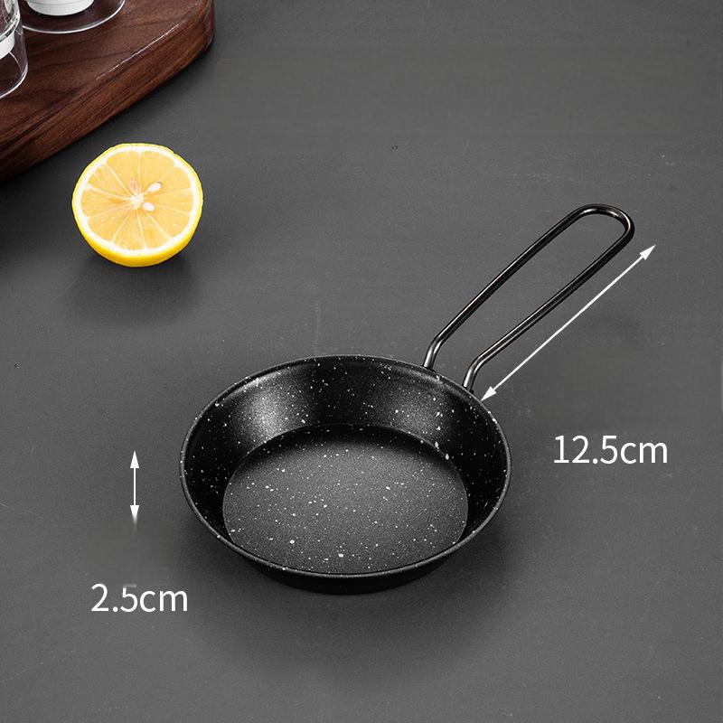 Stainless steel folding handle frying pan outdoor non stick folding fry pan frying pan - Korvel