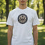 États-Unis de Faire de Mon Mieux T-Shirt Teint à la Garment