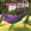 Portable Double Hammock - Durable Nylon for Outdoor Relaxation