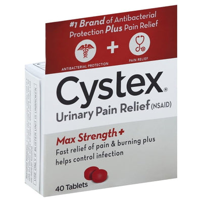 Cystex Urinary Pain Relief Tablets - Max Strength+