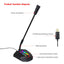 New desktop RGB luminous condenser microphone live broadcast shouting microphone gaming microphone - Korvel