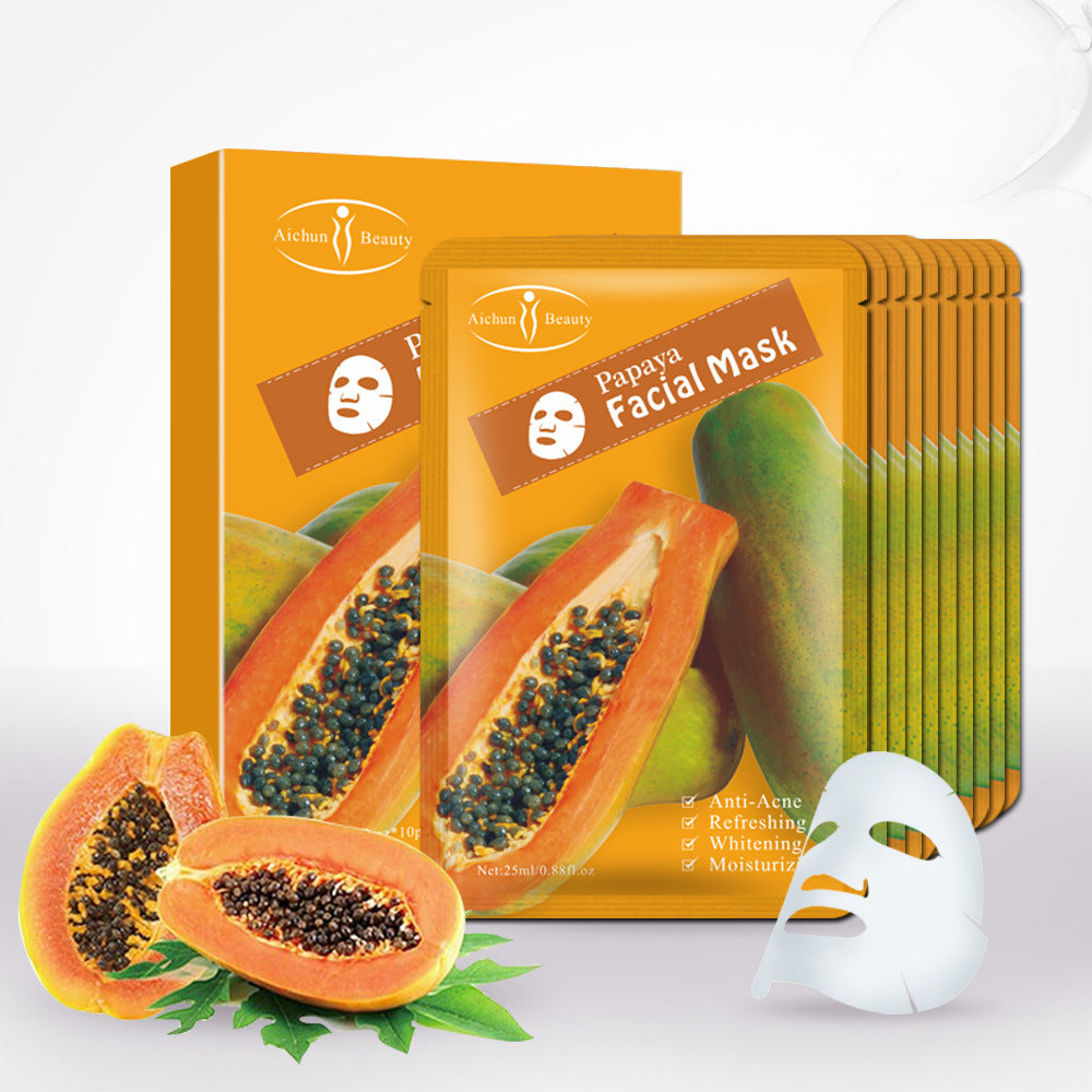 Papaya Essence Mask Moisturizing Mask 250ml Mask Facial Mask - Korvel