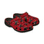 Red Presidential Silhouette Star EVA Clogs – Lightweight Slip-Ons
