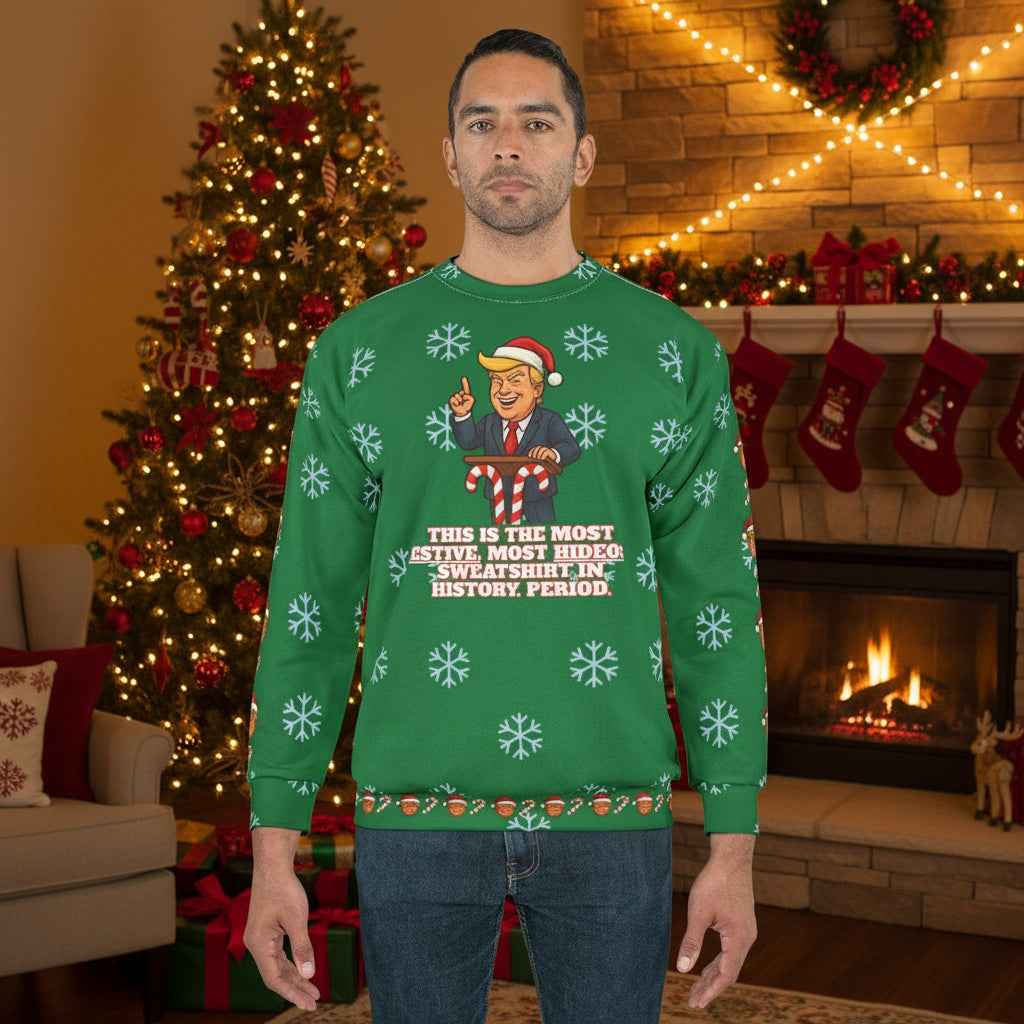 Most Hideous Christmas Sweatshirt – Parody Design