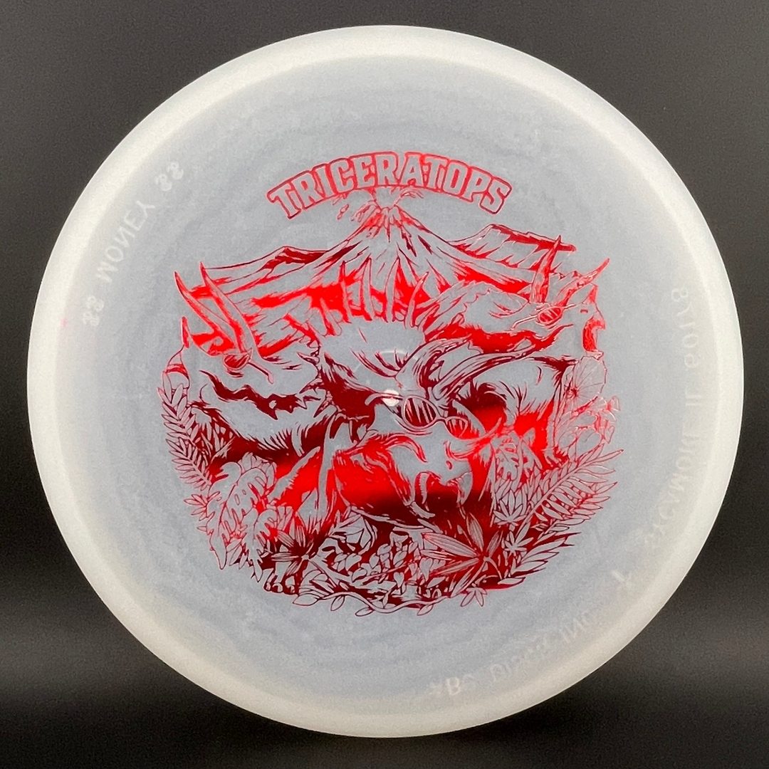 Glow Egg Shell Triceratops - Special Edition Disc Golf Putter
