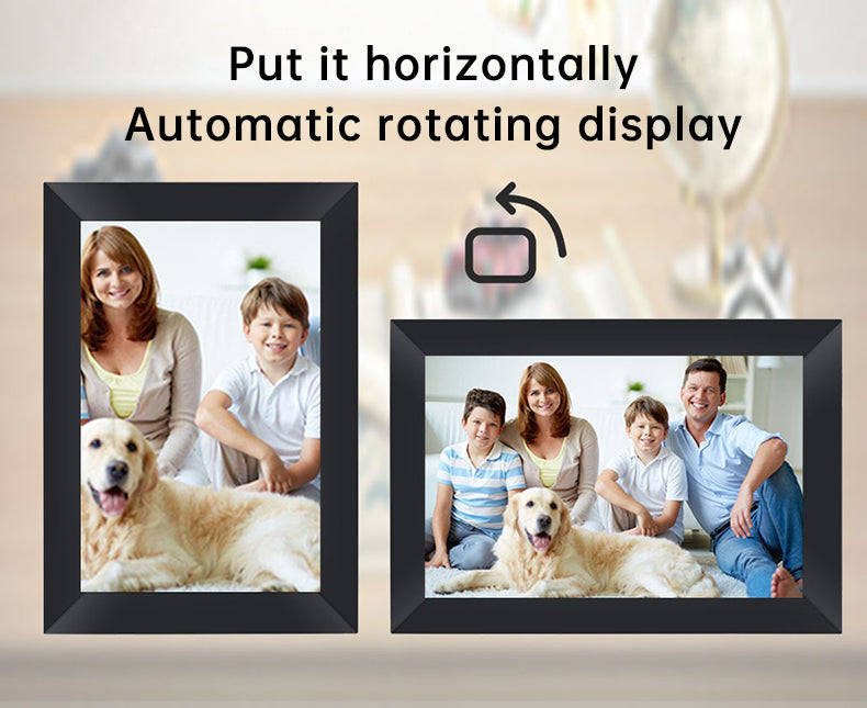 Frameo cloud photo frame WiFi digital photo frame 16G memory smart photo album - Korvel