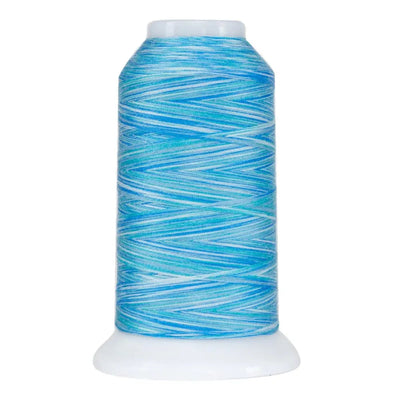 Hilo de poliéster variegado Omni azul hielo
