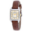 Coach Women's Brown Leather Silver Quartz Watch