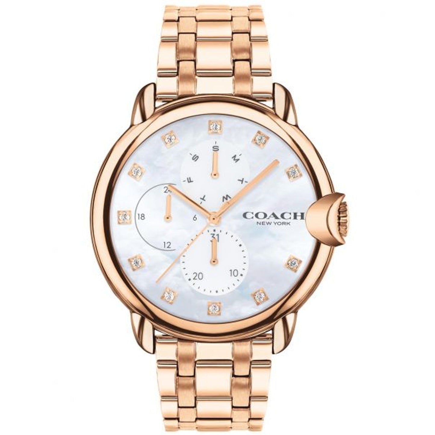 Coach Women's Arden Watch - Elegant Rose Gold Design