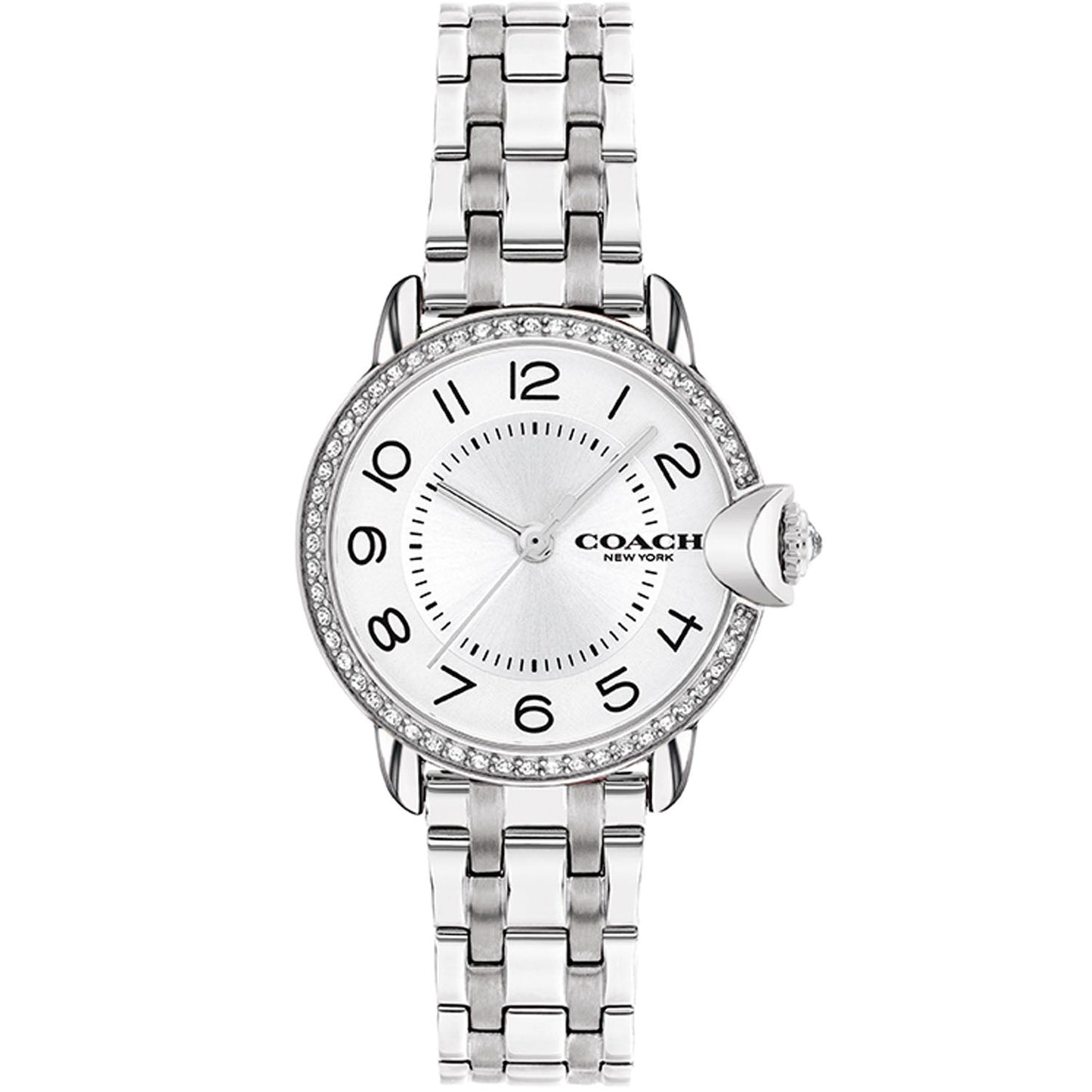 Coach Women's Arden Watch - Elegant Stainless Steel Design