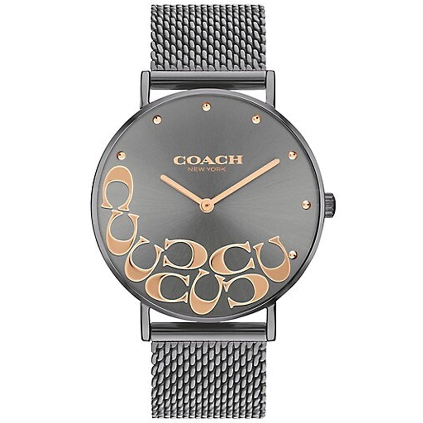 Montre Coach Femme Perry - Cadran Gris Élégant