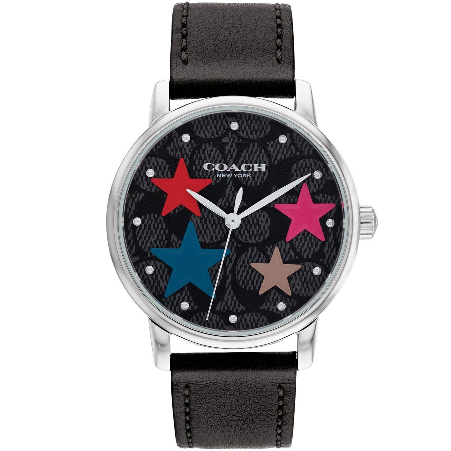 Montre Grand Femme Coach - Cadran Noir Élégant