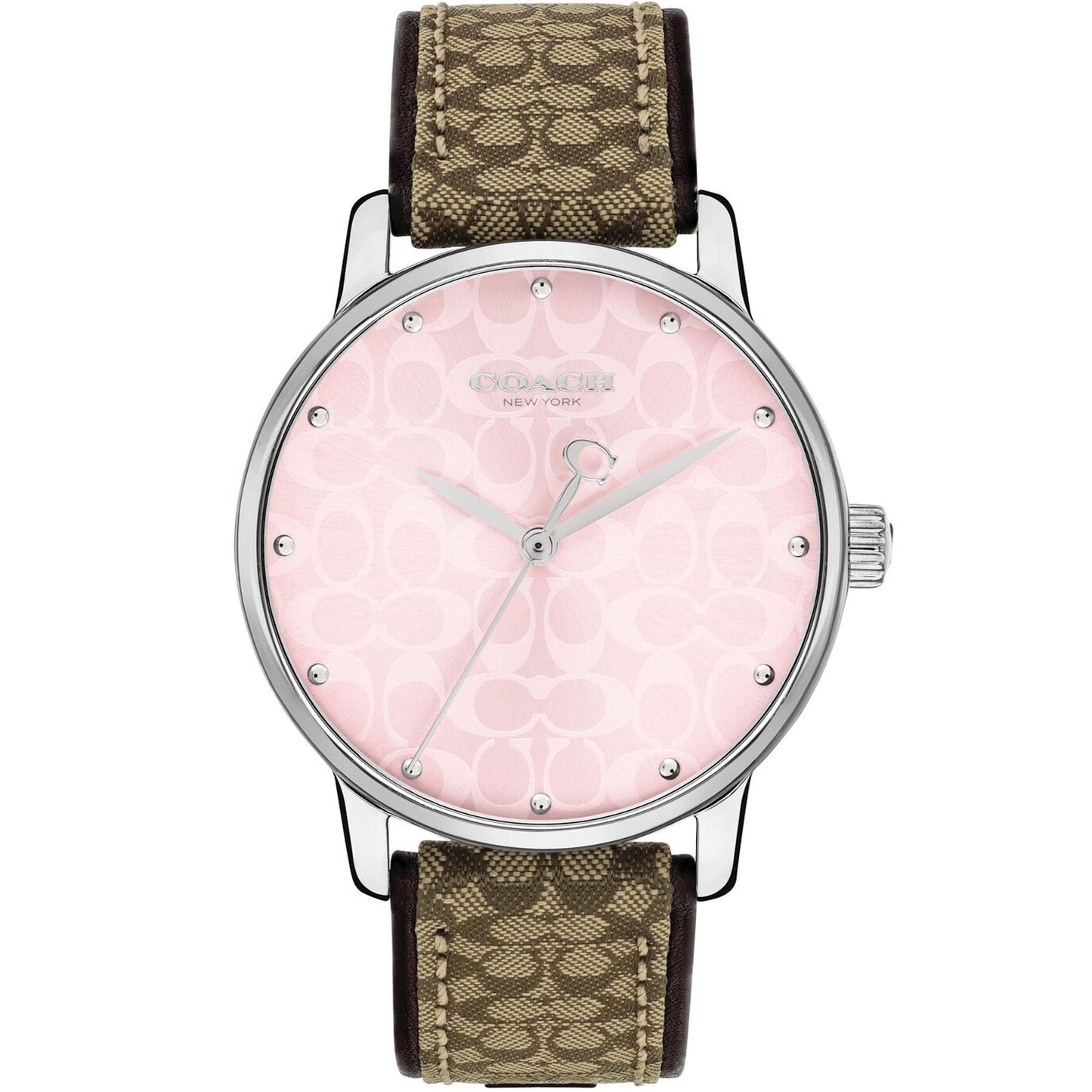 Reloj Grand de Coach para Mujer con Esfera Rosa