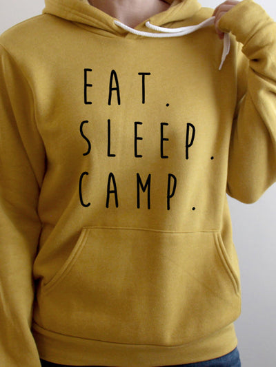 Eat. Sleep. Camp Hoodie