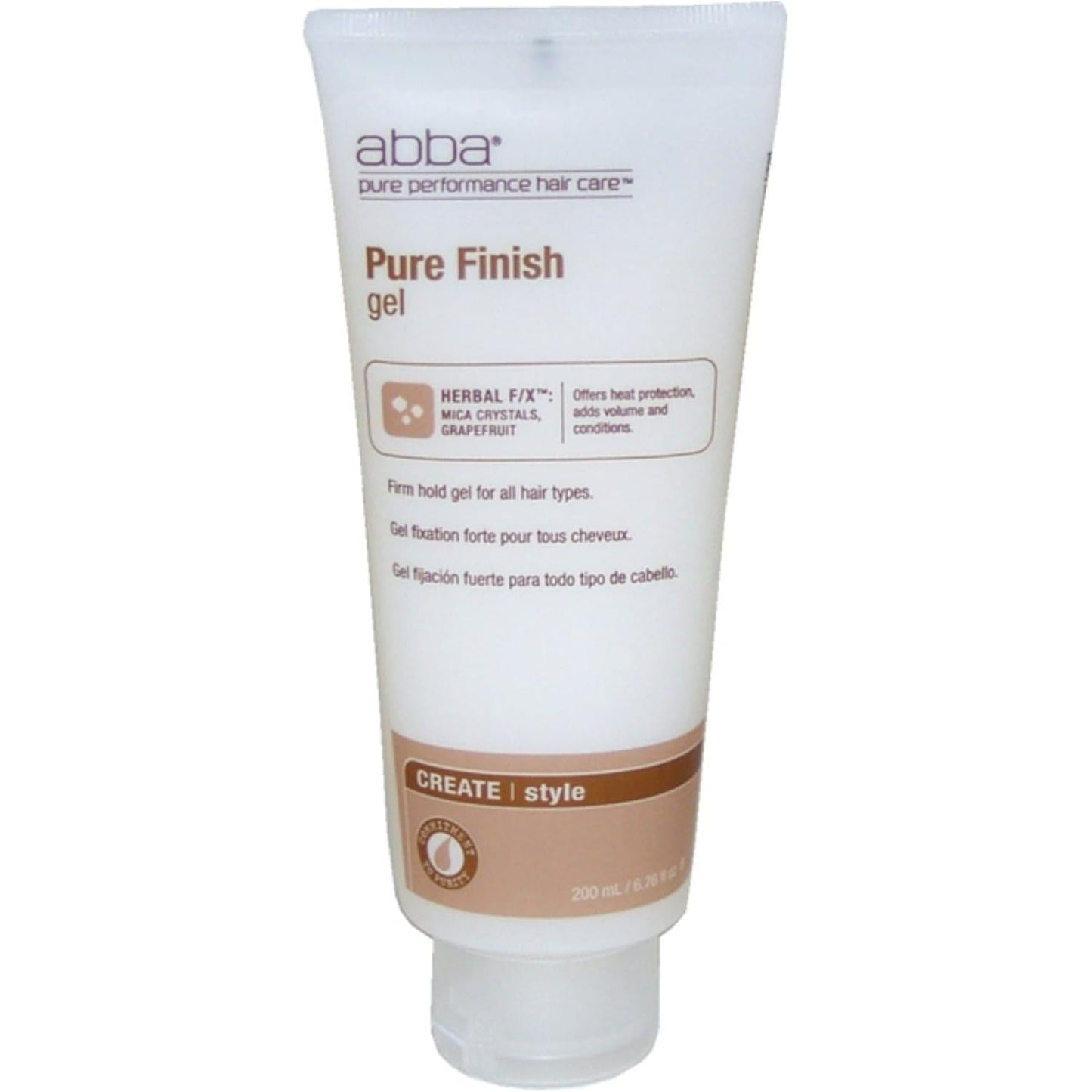Gel Abba Pure Finish - Gel de Estilo para el Cabello Premium