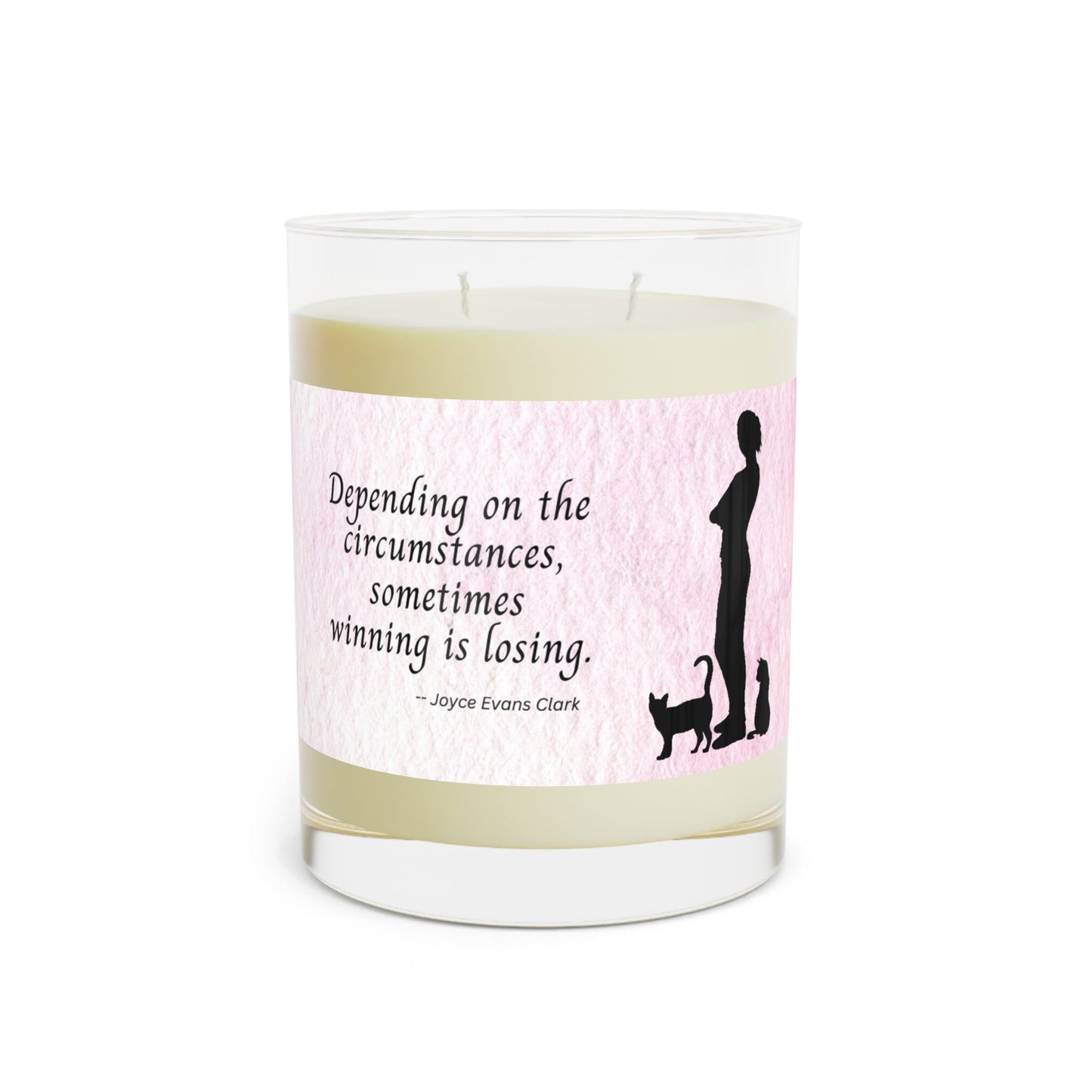 Bougie parfumée Winning is Losing - Verre complet, 11oz