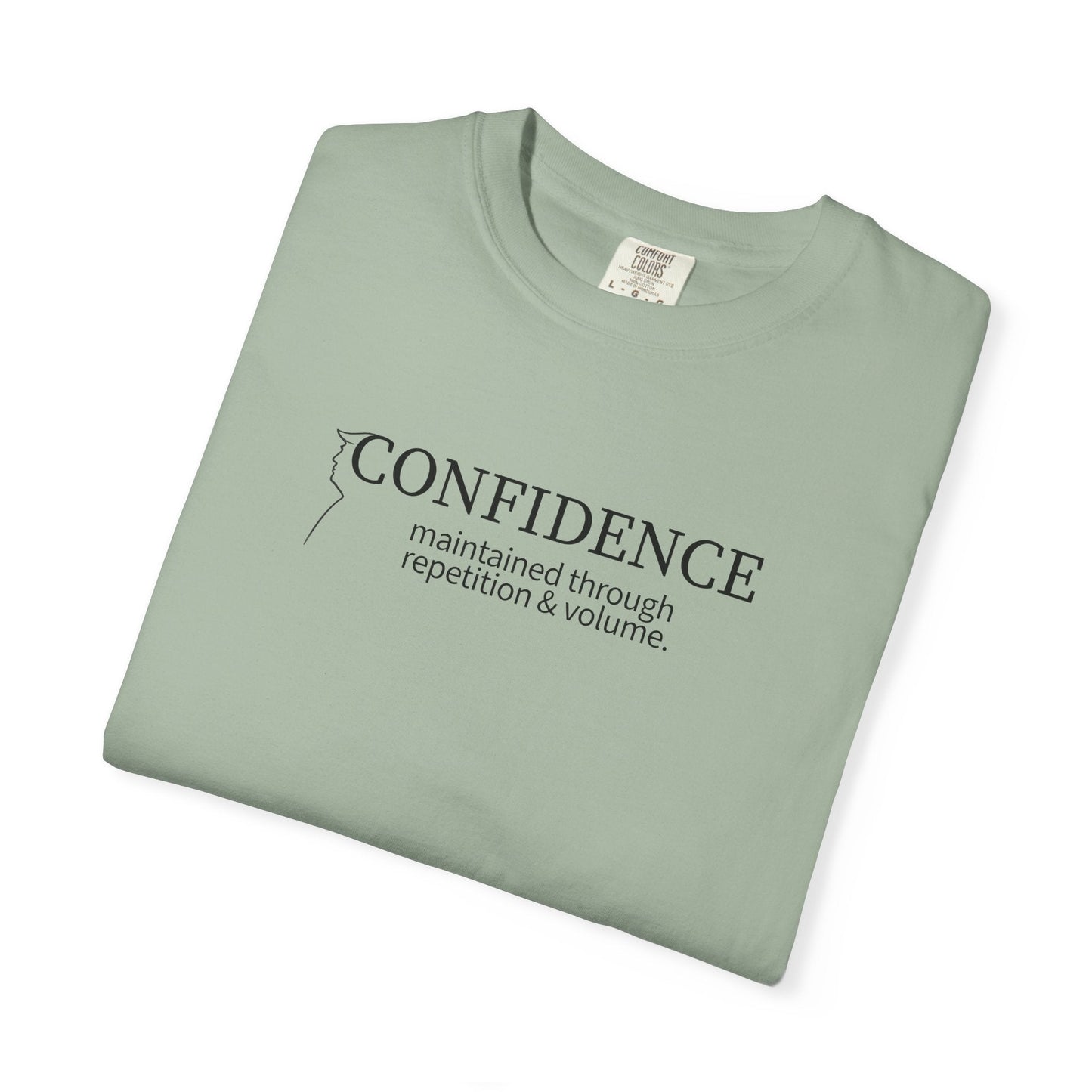 Camiseta Confidence Maintained – Edición Tipografía Minimalista
