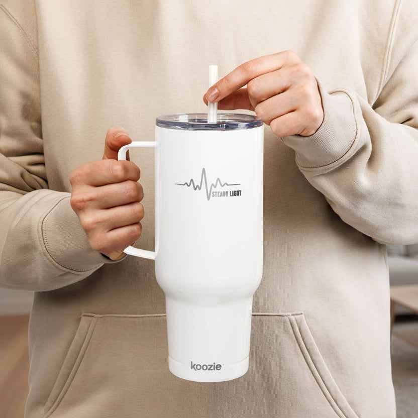 Steady Light 40oz Insulated Tumbler with Handle