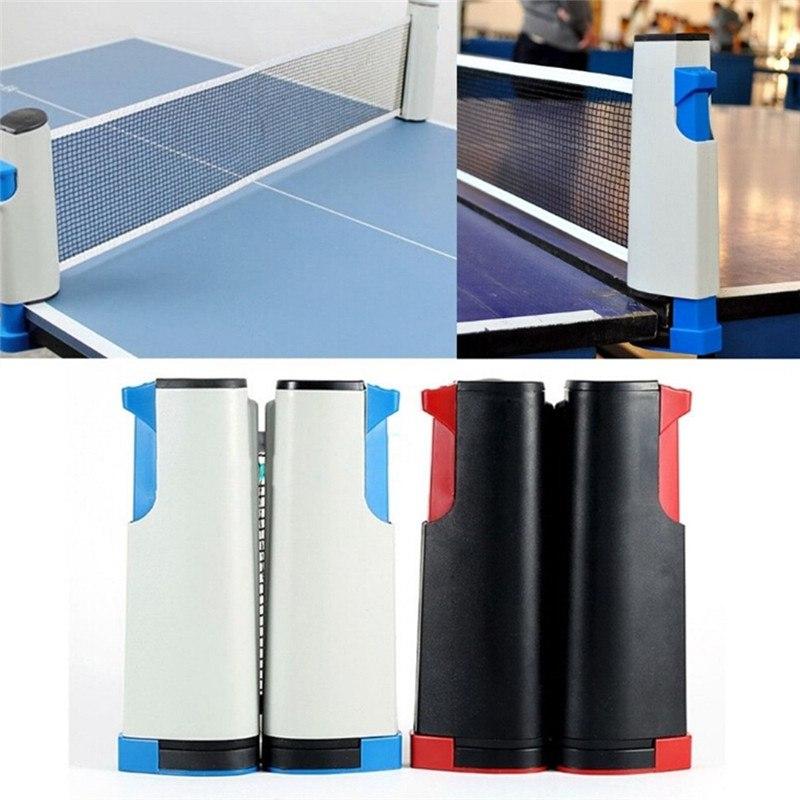 Retractable Table Tennis Table plastic Strong Mesh Net - Korvel
