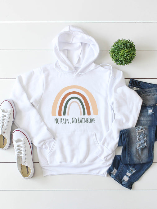 No Rain No Rainbow Hoodie-1456 - Korvel