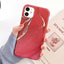 Coque de téléphone en marbre crack mat de luxe pour modèles d'iPhone
