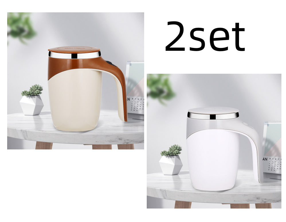 Rechargeable Automatic Stirring Cup for Effortless Beverages