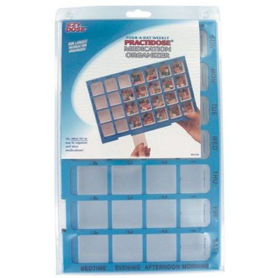 Ezy Dose Weekly Pill Planner - Convenient Medication Organizer