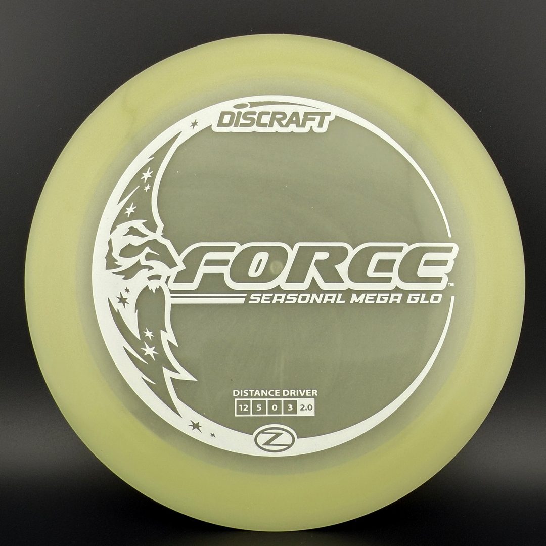 Mega Glo Force - Seasonal Glo Disc Golf Driver