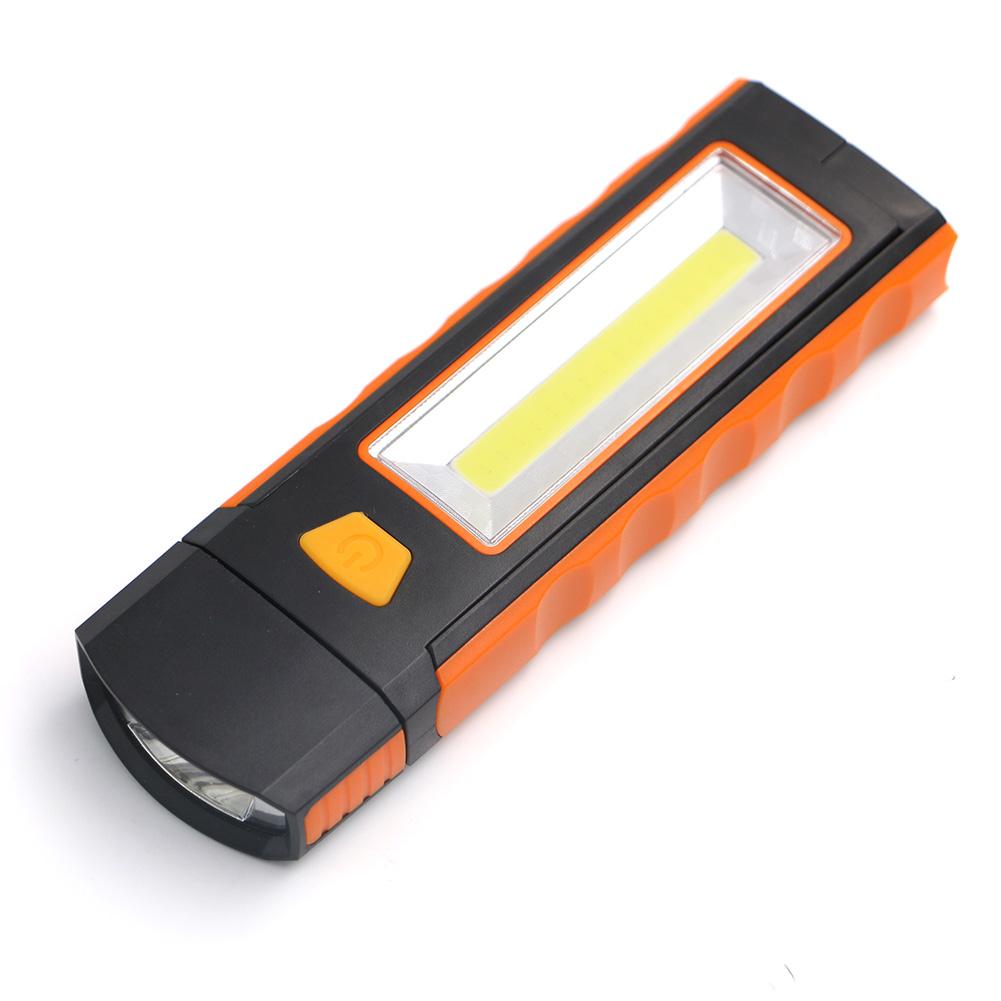 Luz de trabajo LED COB con gancho magnético - Linterna portátil versátil