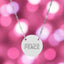 Speak Your Peace Circle Necklace - Engraved Jewelry