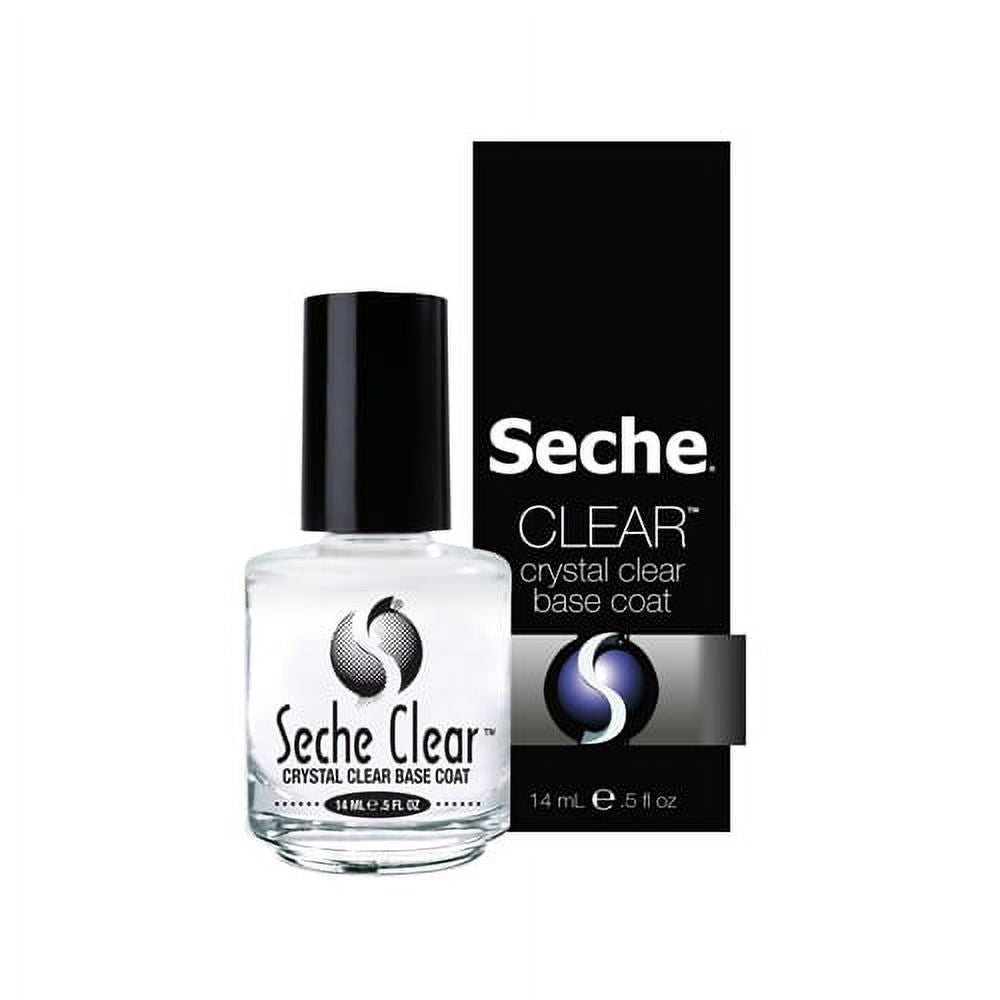 Seche Crystal Clear Base Coat - Protección Premium para Uñas