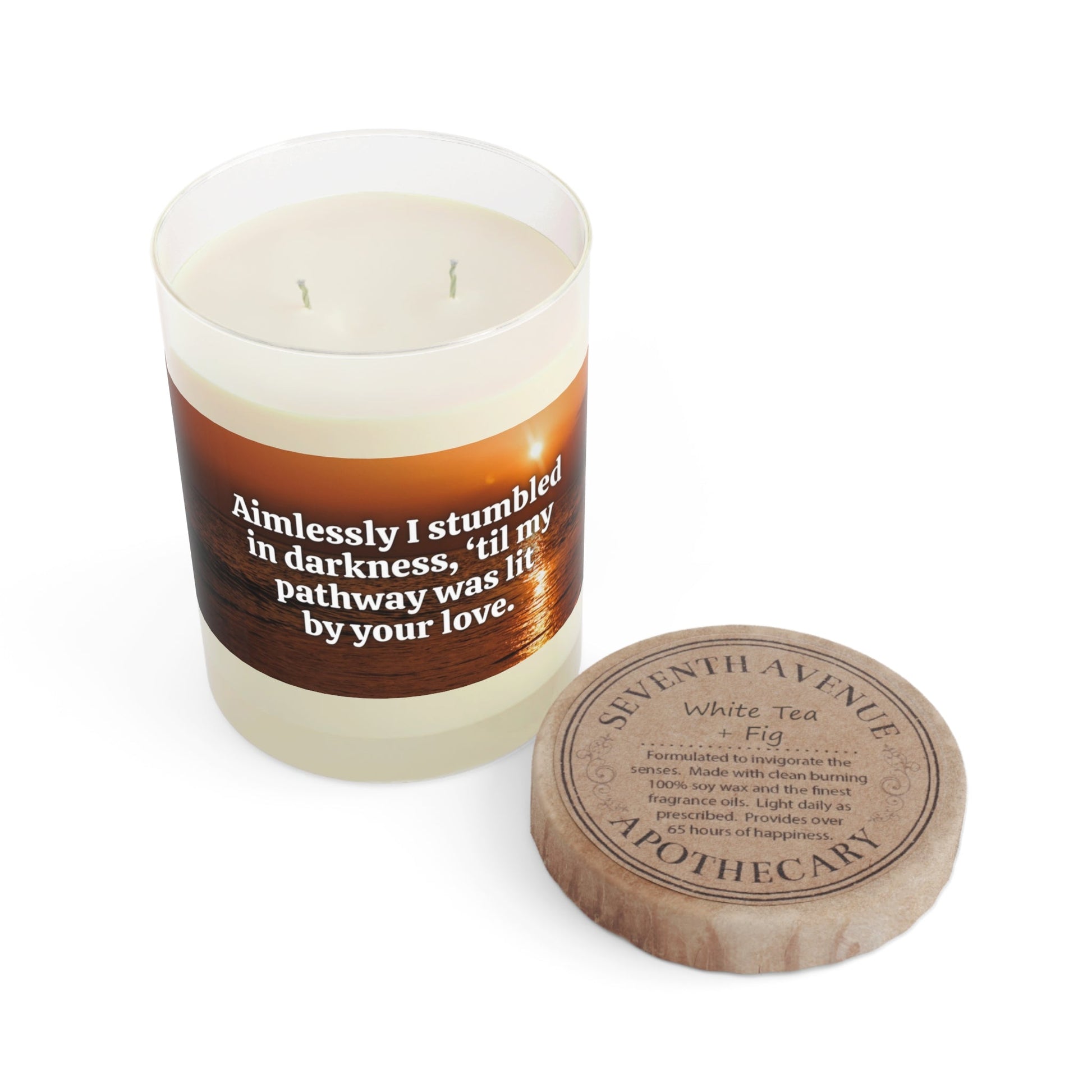 Aromatherapy Bliss Candle - Elegant Glass, 11oz - Korvel