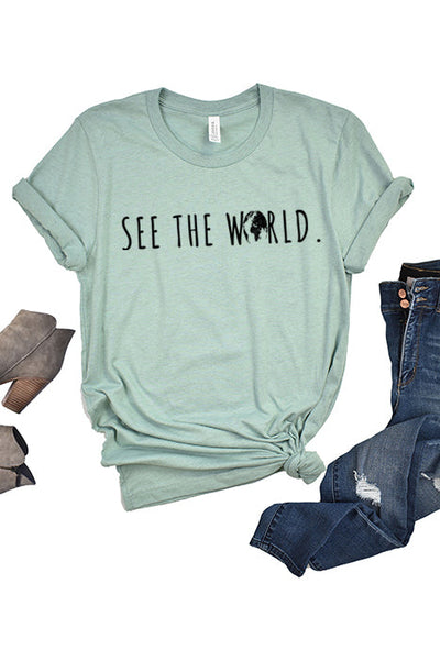 See the World Unisex T-Shirt - Korvel