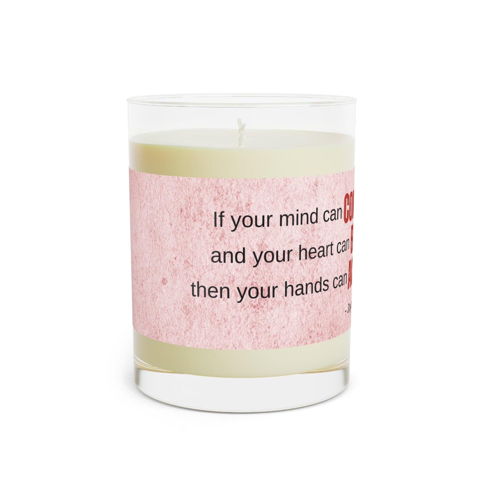 Elevate Your Space with Perception Aromatherapy Candle - 11oz Glass Jar - Korvel