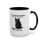 Charming Cat-Themed Accent Coffee Mug (11oz & 15oz) - Korvel