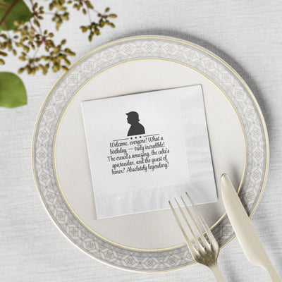 Legendary Birthday Bash Party Napkins