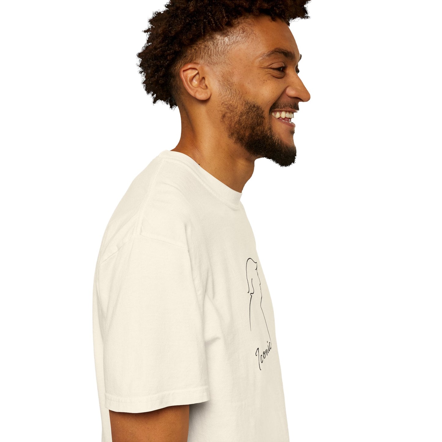 Iconic Minimal Silhouette Statement T-Shirt